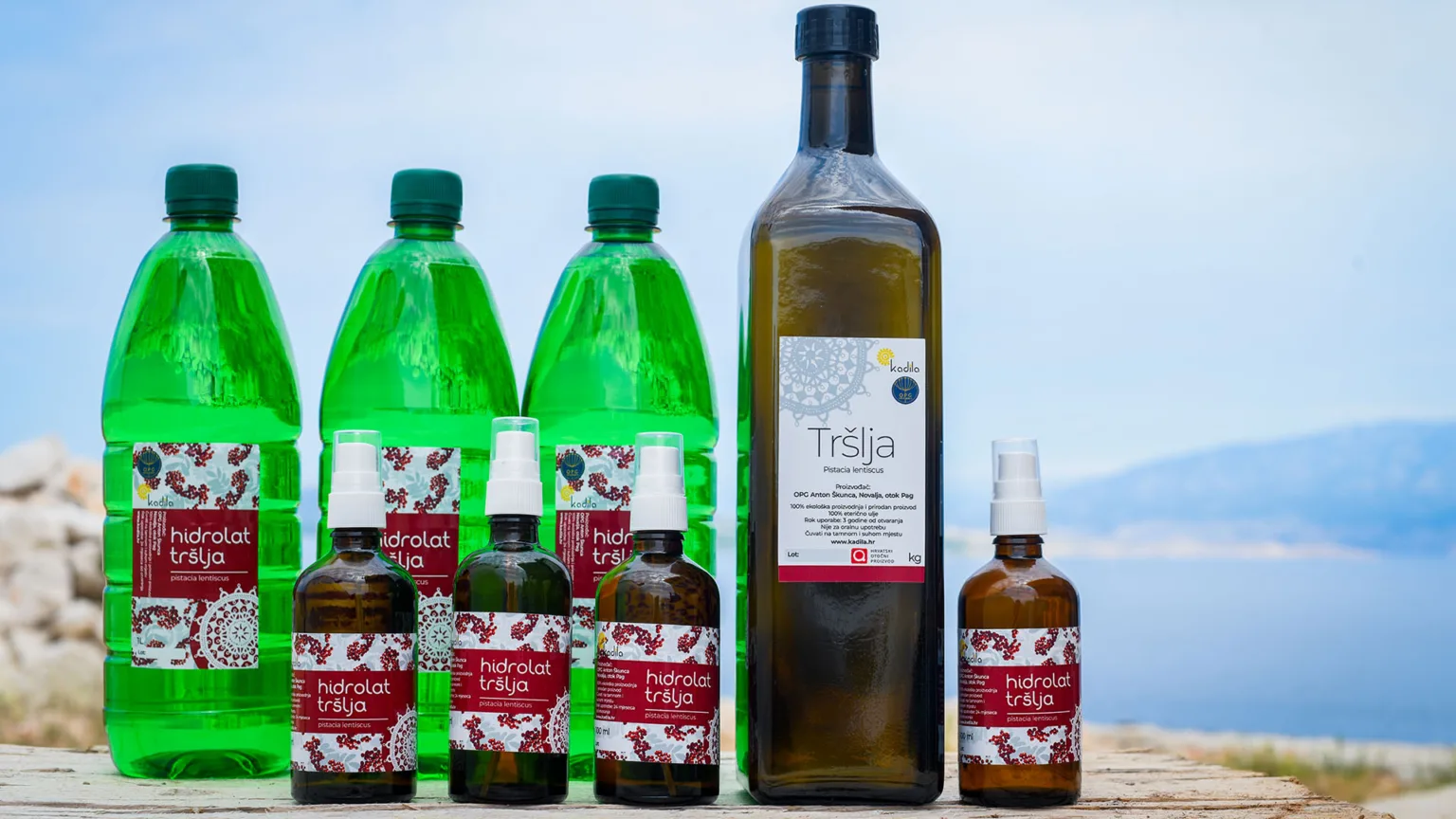 Hidrolat tršlje (pistacia lentiscus water)